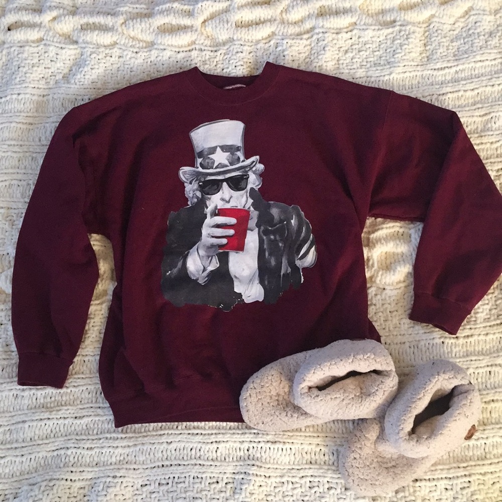 Uncle Sam crew neck
